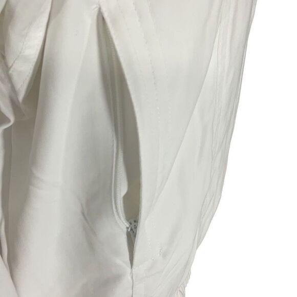 NWT VTG BOAST White Zip Up Lined Windbreaker Jacket Savannah Yacht Club Sz Small - Picture 6 of 8